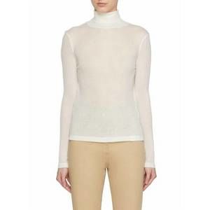 NEW SANDBEIGE sandy turtleneck top in ivory